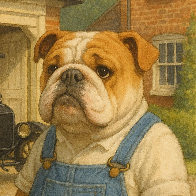 Portrait of Brickle, Homewright maintenance character