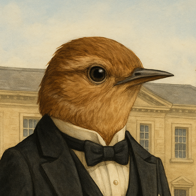 Portrait of Wrenly, Homewright head butler character